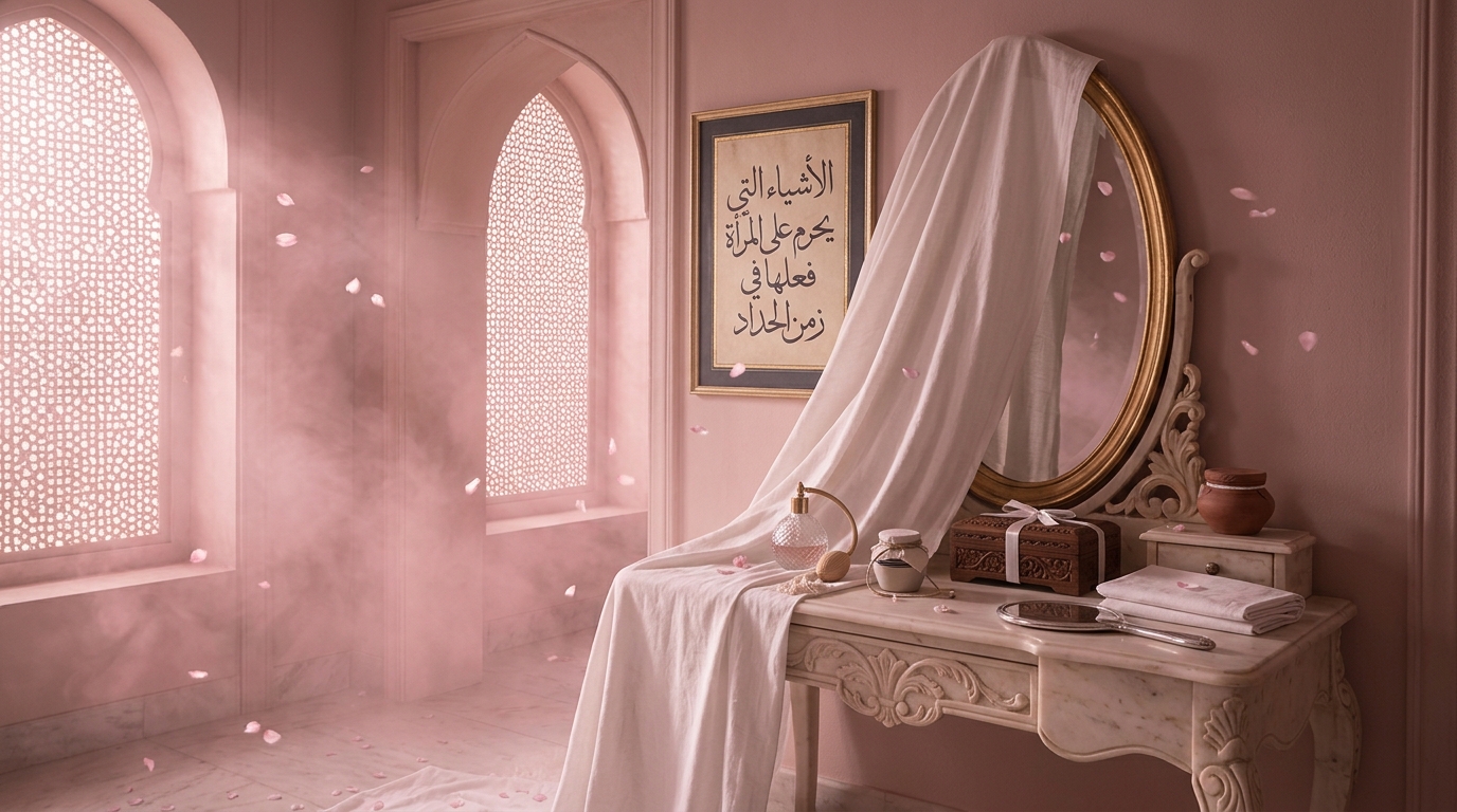 الأشياء التي يحرم على المرأة فعلها في زمن الحداد - Image 1